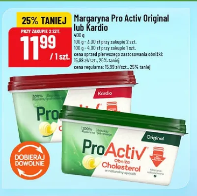 Margaryna ProActiv Kardio promocja w POLOmarket