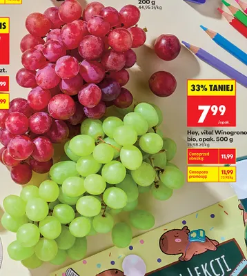Winogrona Hey, Vita! promocja w Biedronka