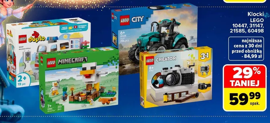 Klocki LEGO 31147 promocja w Carrefour Market