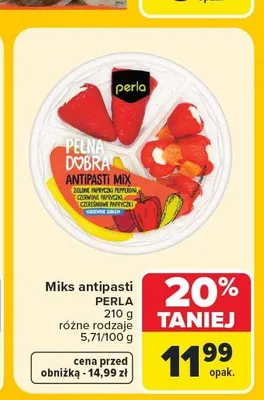 Miks antipasti Perla promocja w Carrefour