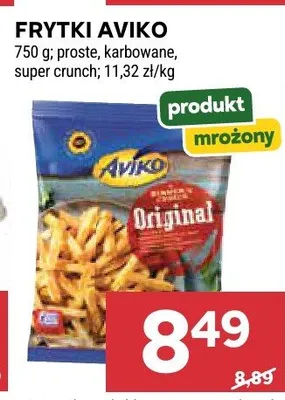 Frytki proste, karbowane, super crunch promocja w Stokrotka