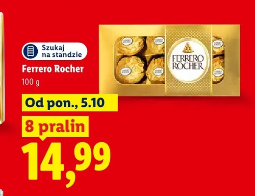 Praliny Ferrero Rocher promocja w Lidl