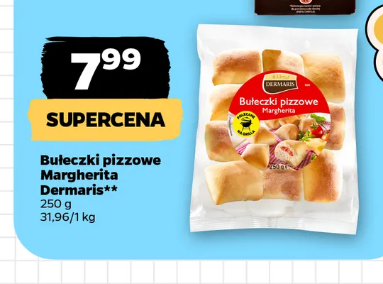 Bułeczki pizzowe Margherita Dermaris promocja w Netto