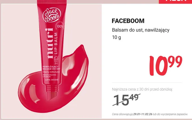 Balsam do ust, nawilżający promocja w Rossmann