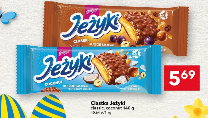 Ciastka Jeżyki classic promocja w LEWIATAN