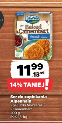 Ser do zapiekania Camembert Alpenhain promocja w Netto