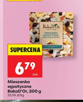 Mieszanka egzotyczna BakaD'Or promocja w Biedronka