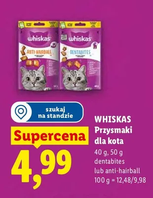 Przysmaki dla kota dentabites promocja w Lidl