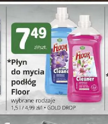 Płyn do mycia podłóg Floor promocja w Marketvita