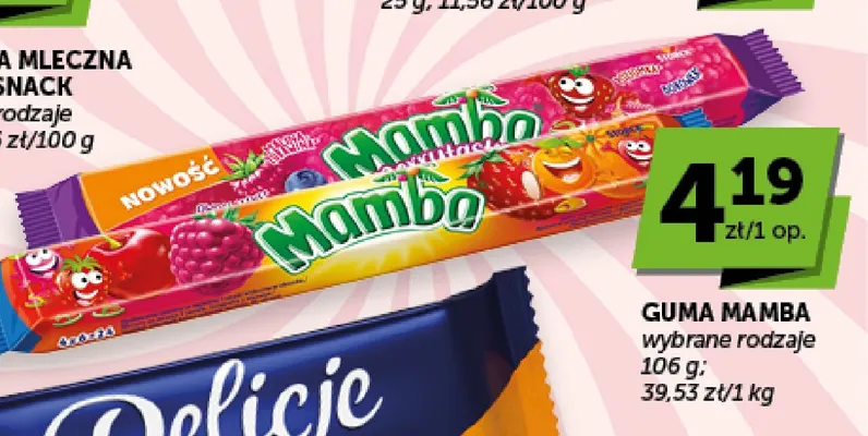Guma Mamba promocja w Euro Sklep