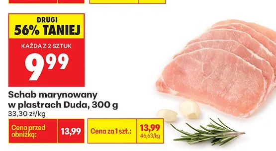 Schab marynowany w plastrach promocja w Biedronka