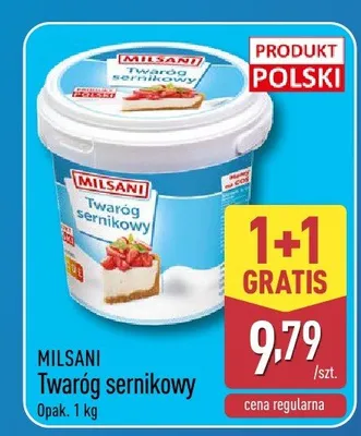 Twaróg sernikowy promocja w Aldi