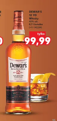 Whisky 12 YO Dewar's promocja w Kaufland
