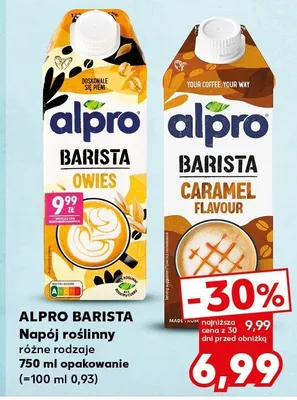 Napój roślinny Barista różne rodzaje  promocja w Kaufland