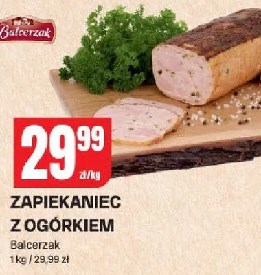 Zapiekaniec z ogórkiem promocja w Chorten