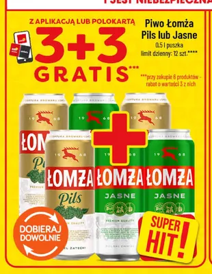 Piwo Łomża promocja w POLOmarket