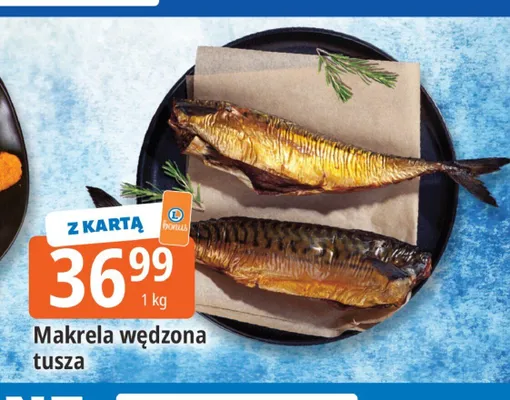 Makrela wędzona tusza promocja w Leclerc