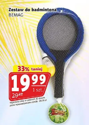 Zestaw do badmintona BEMAG promocja w Prim Market