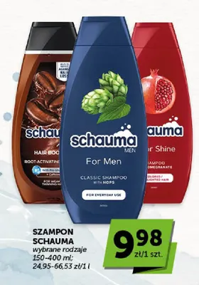 Szampon Schauma Hair Boost promocja w ABC