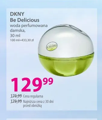 Woda perfumowana damska DKNY Be Delicious promocja w Hebe