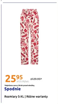 Spodnie promocja w Action