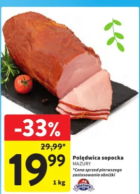 Polędwica sopocka Pekpol promocja w Intermarche