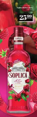 Likier Malina z Różą promocja w POLOmarket