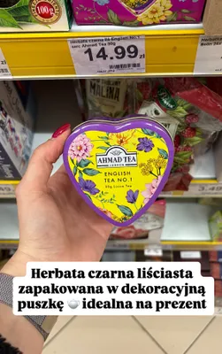 Herbata czarna liściasta English Tea No.1 promocja w Dino