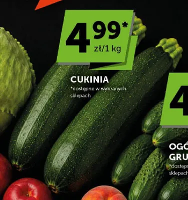 Cukinia promocja w Groszek