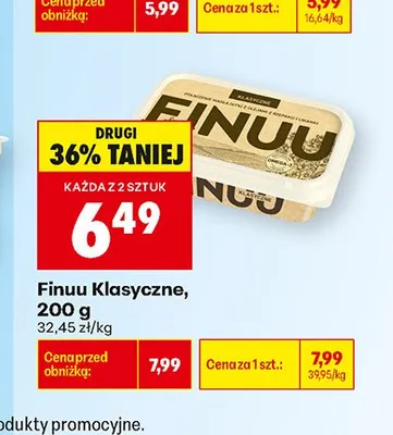 Finuu Klasyczne promocja w Biedronka