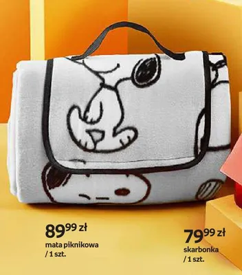 Mata piknikowa Snoopy promocja w Empik