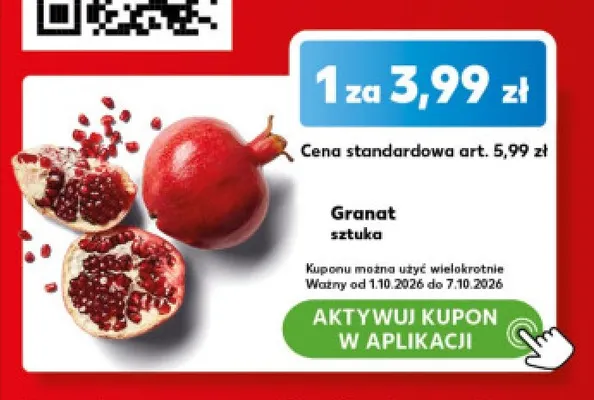 Granat promocja w Kaufland