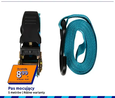 Pas mocujący 5 m promocja w Action