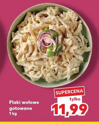 Flaki wołowe gotowane promocja w Kaufland