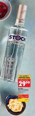 Wódka Stock Prestige promocja w Biedronka