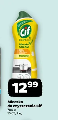 Mleczko do czyszczenia Cif promocja w Netto
