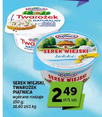 Serek wiejski lekki Piątnica promocja w Euro Sklep