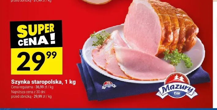 Szynka staropolska Mazury promocja w Twój Market