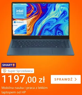 Laptop Hp promocja w Allegro
