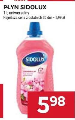 Płyn Sidolux promocja w Stokrotka