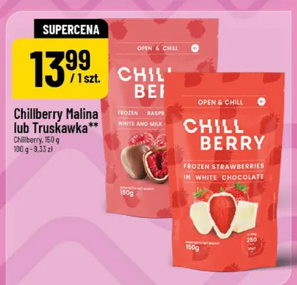 Chillberry Malina lub Truskawka promocja w POLOmarket