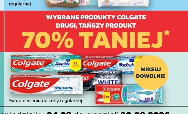 Pasta do zębów Colgate Max Fresh promocja w Netto