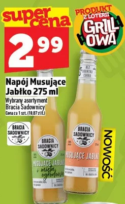 Napój musujące jabłko promocja w TOPAZ