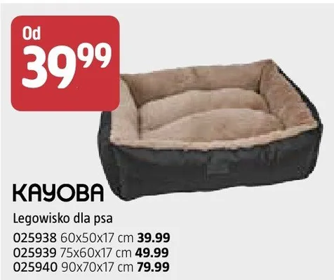 Legowisko dla psa 75x50x17 cm promocja w Jula
