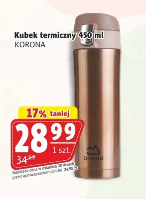 Kubek termiczny Domik 450 ml promocja w Prim Market