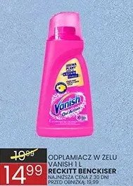 Podglumacz w żelu vanish promocja w Wafelek