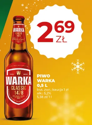 Piwo promocja w Duży Ben