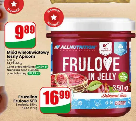 Frużelina Frulove SFD Cherry promocja w Dino