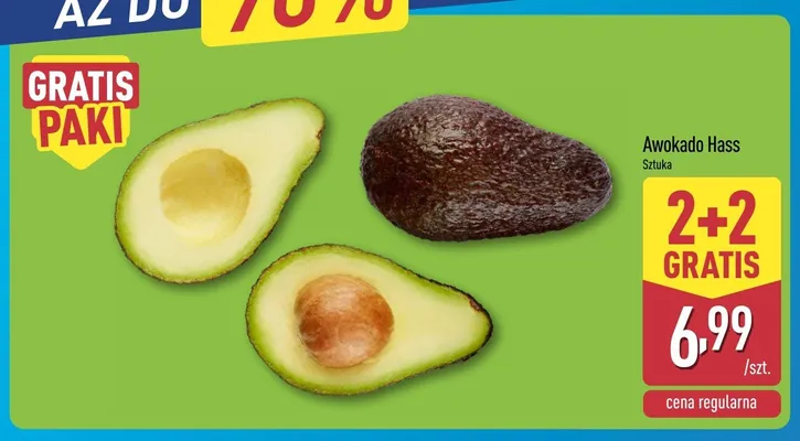 Awokado Hass promocja w Aldi
