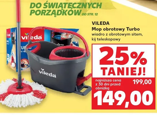 Mop obrotowy Turbo  promocja w Kaufland